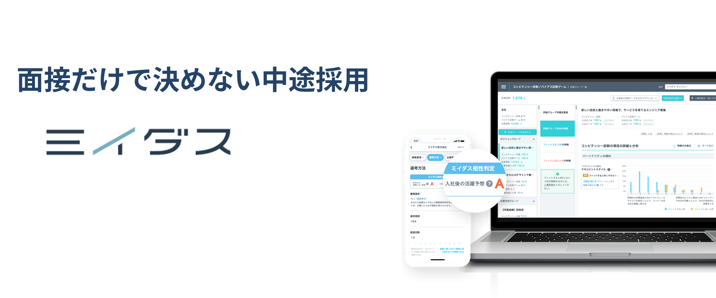 ミイダス(中途採用)